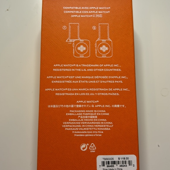 NIB Tory Burch Apple Watch Band 38/40/41mm - Picture 3 of 3